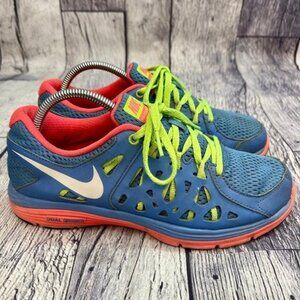 Nike Dual Fusion Run 2 Women's Size 7.5 Running Athletic Shoes Blue‎ 599564-400